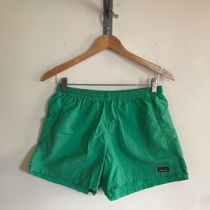 Green Patagonia Baggies Shorts